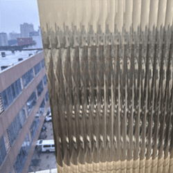 Reeded Glass Film - 2 - SM-C004 Tea